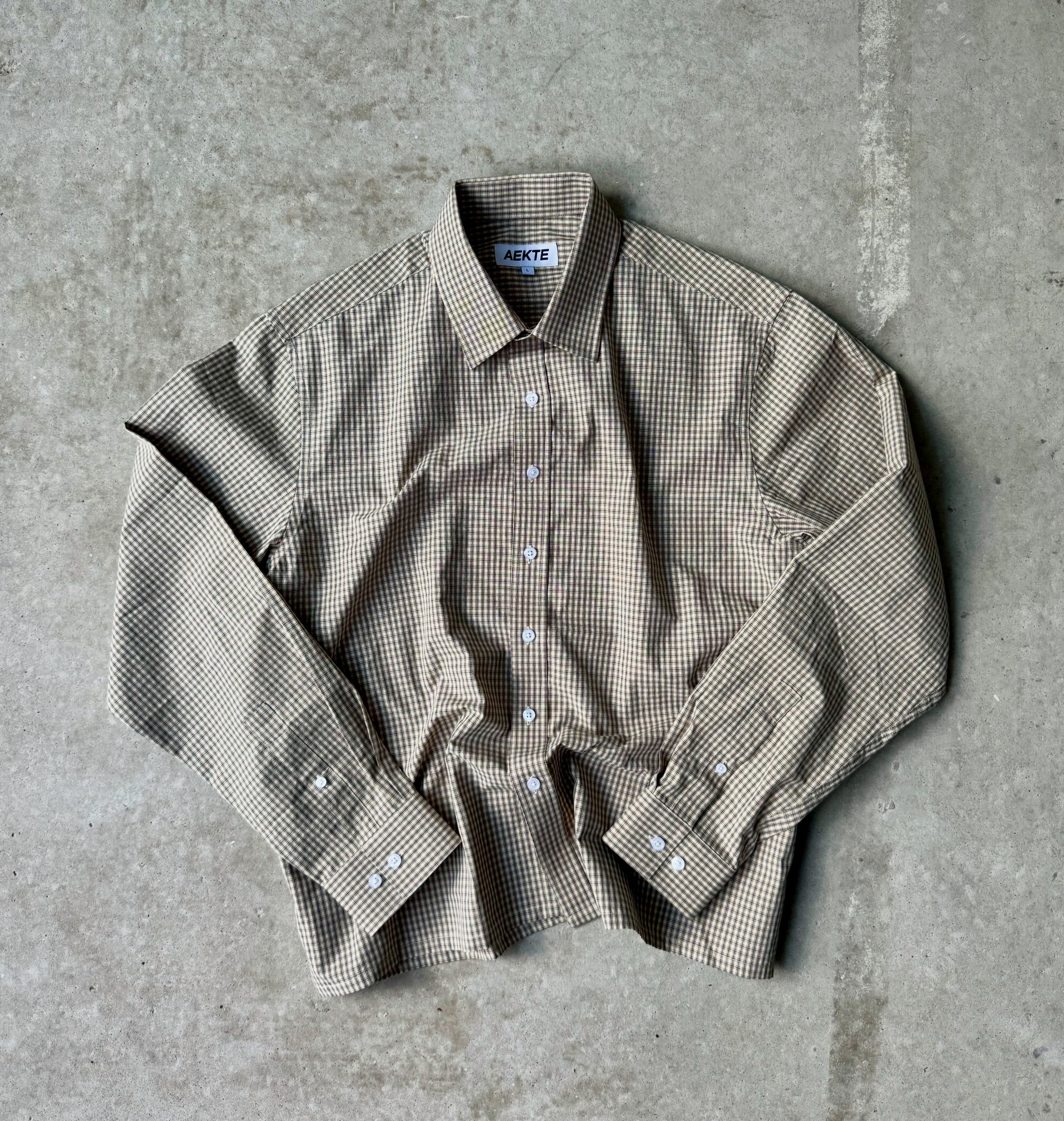 Aekte skjorte